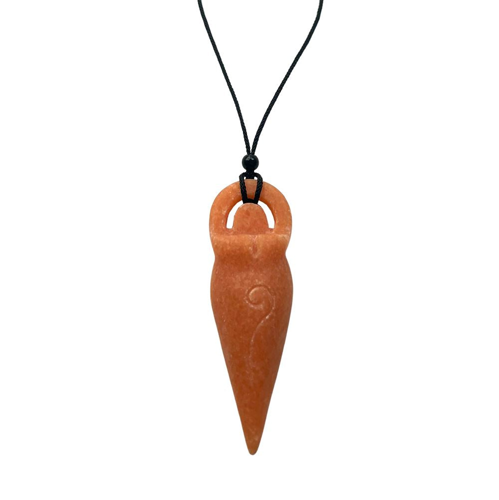 Mother Earth Goddess Pendant, 8x3cm