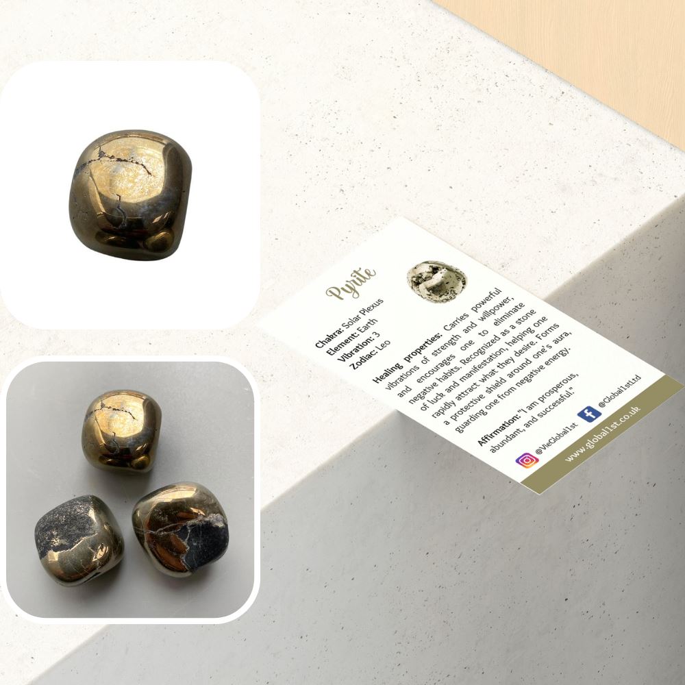 Tumbled Crystals, Pack of 6