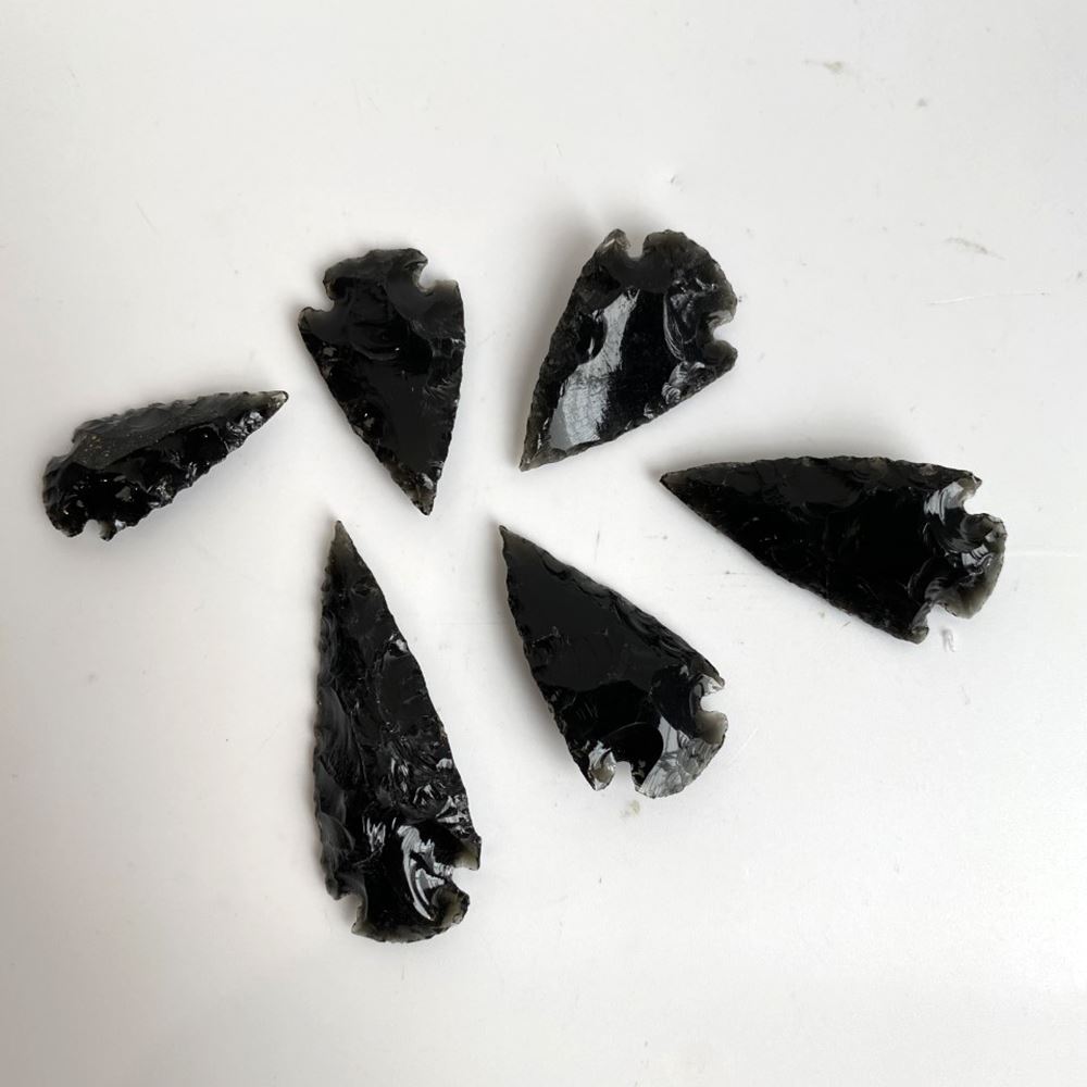 Faceted Arrowhead, 3-4cm