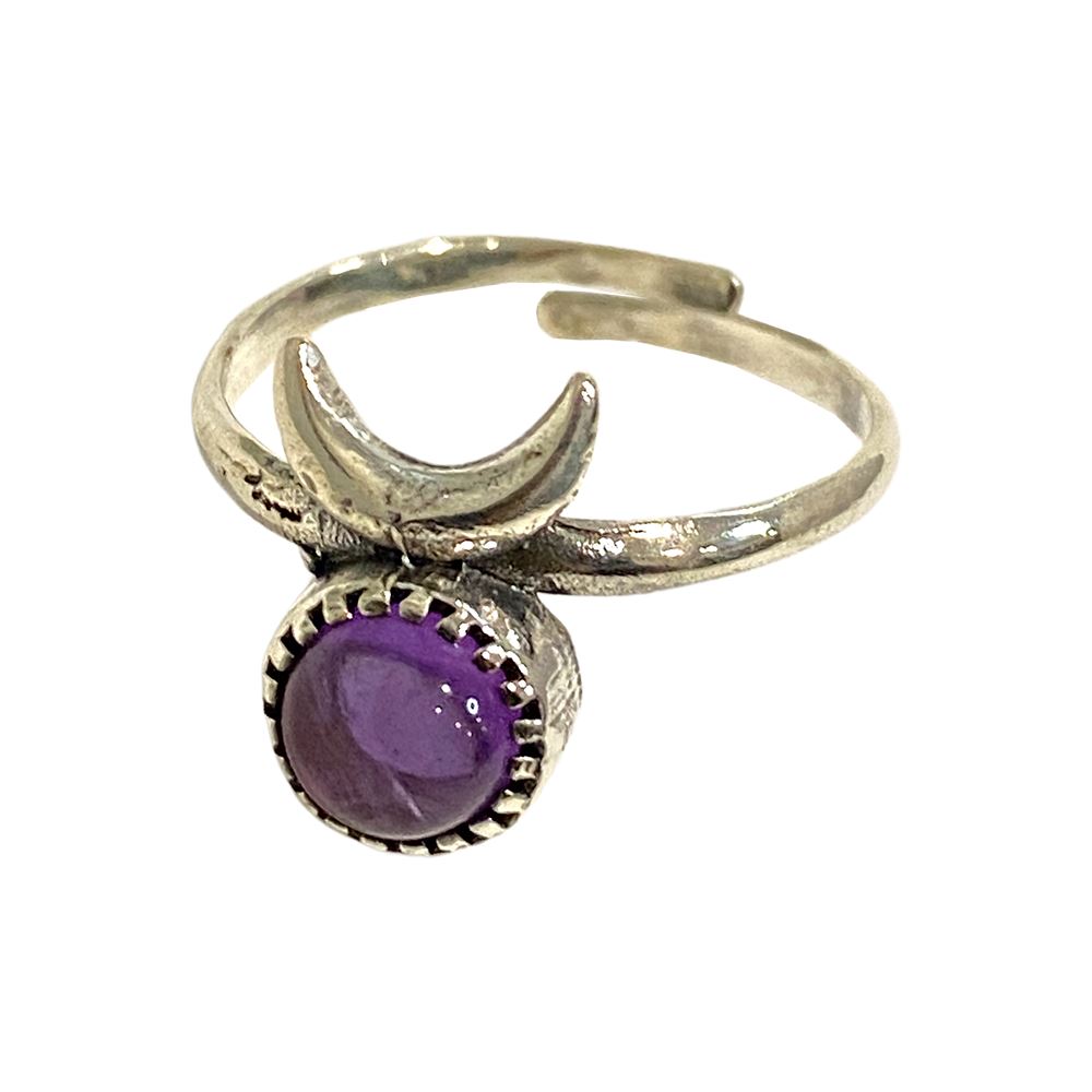 Silver-Plated Adjustable Ring (#40)