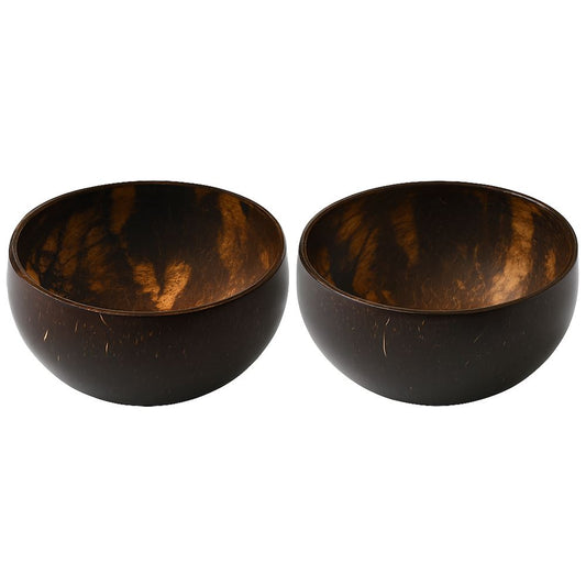Coconut Bowl, Large, 13-15cm Diameter, Set of 2