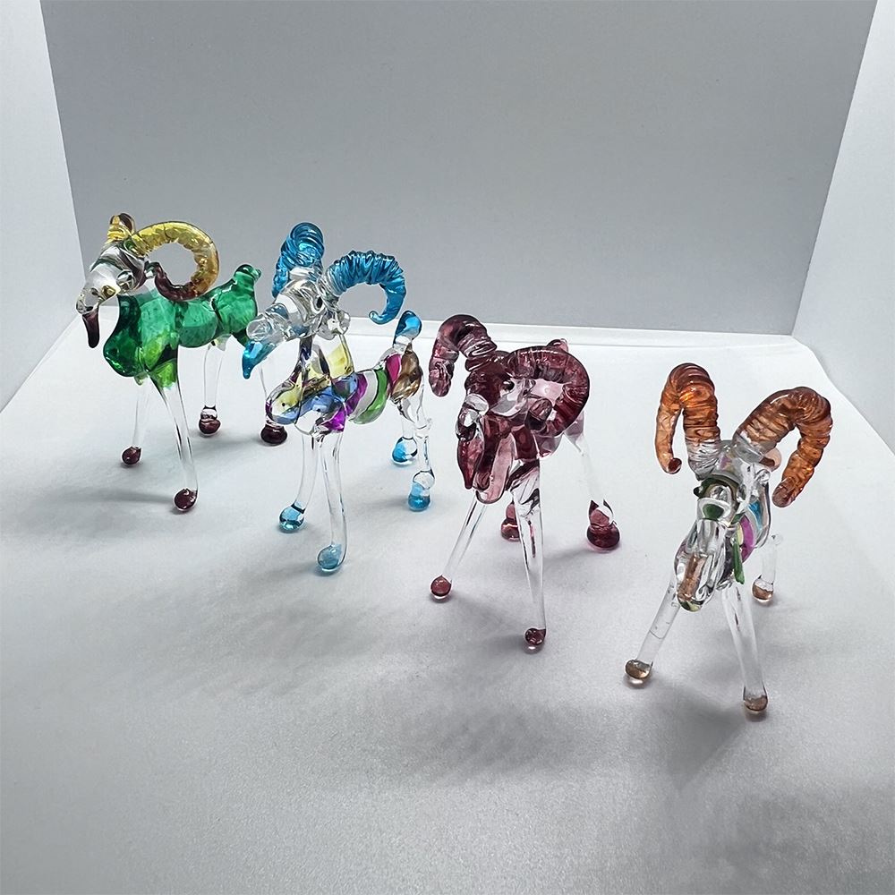 Hand-Blown Glass Sculpture