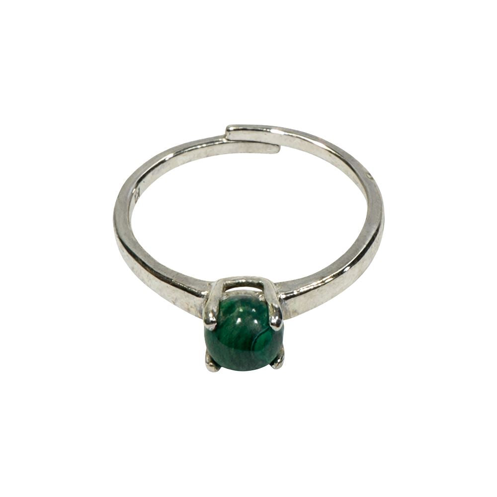 Silver-Plated Adjustable Ring (#32)