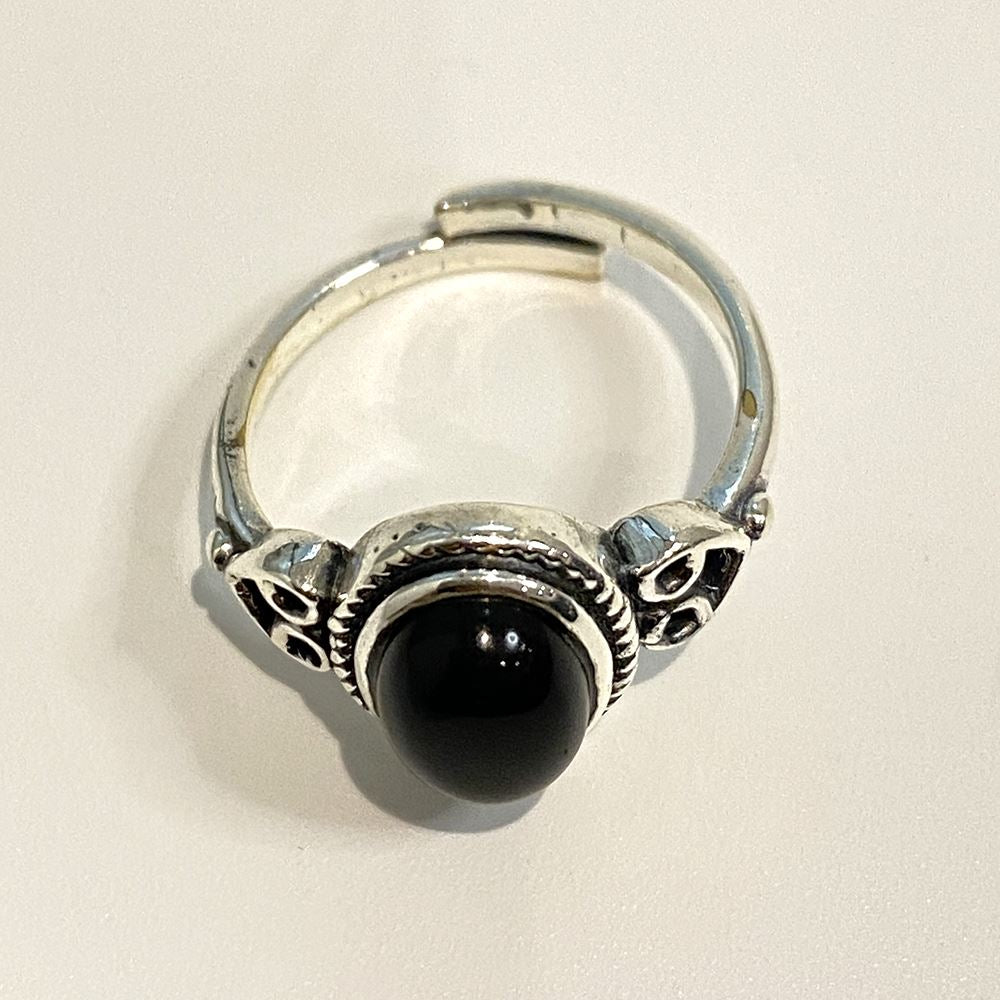 Silver-Plated Adjustable Ring (#38)