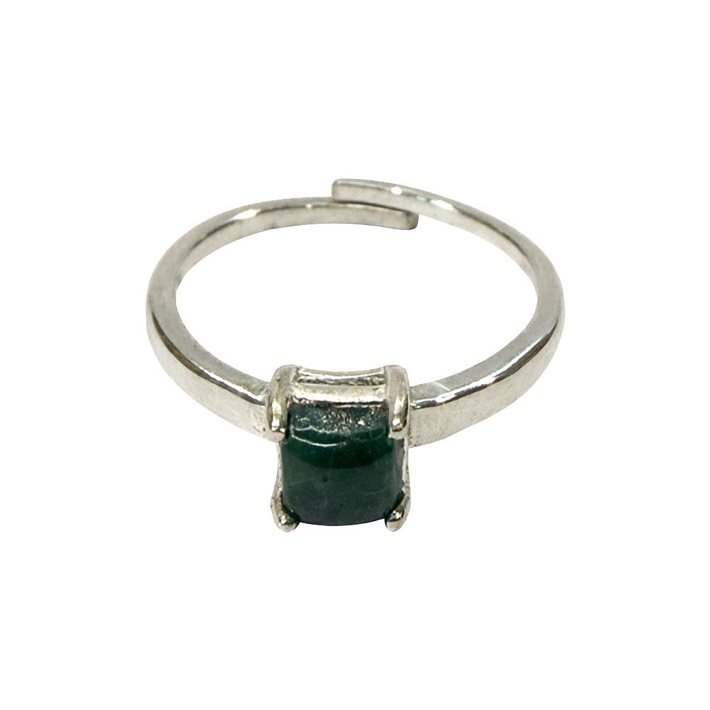 Silver-Plated Adjustable Ring (#33)