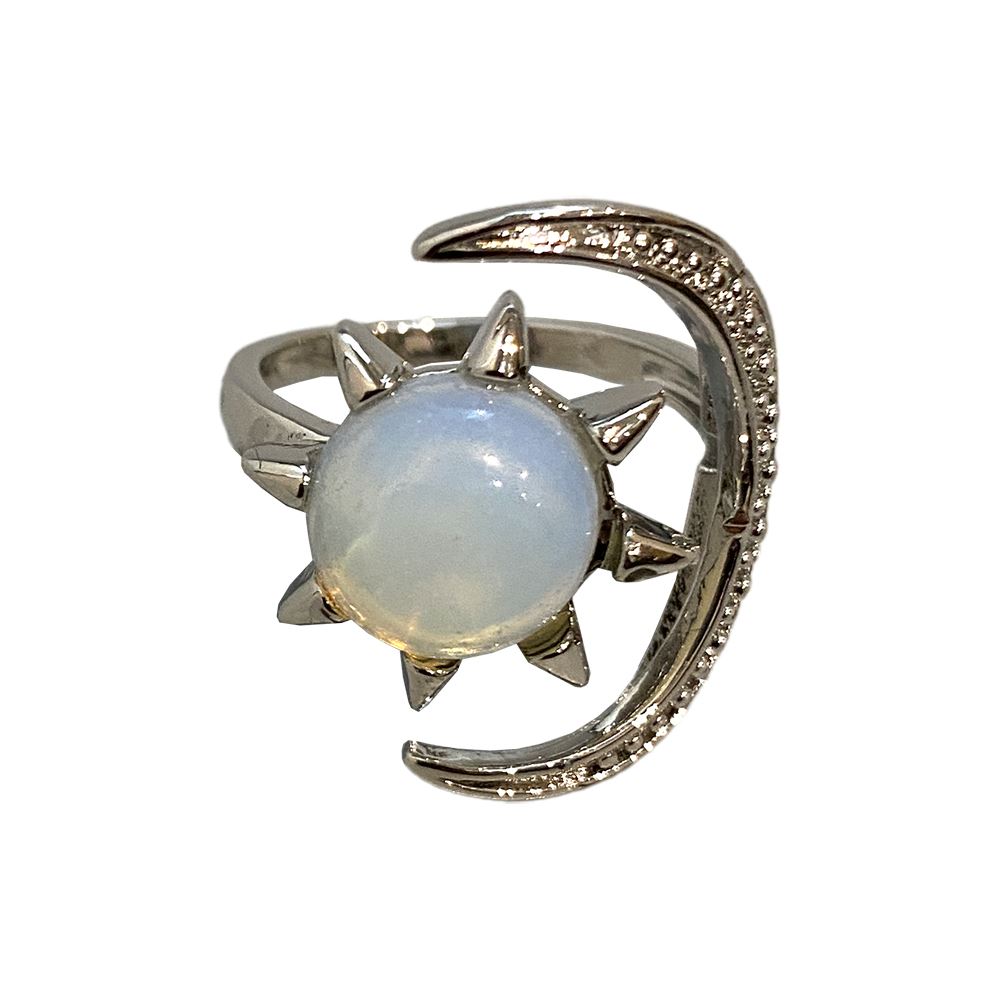 Moon & Sun Adjustable Ring