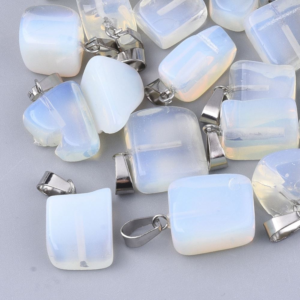 Tumbled Pendant, 3.5x2cm