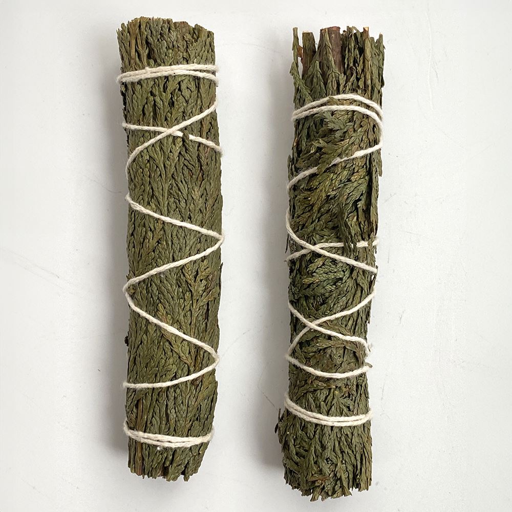 Slimline Smudge Stick, Cedar 4"