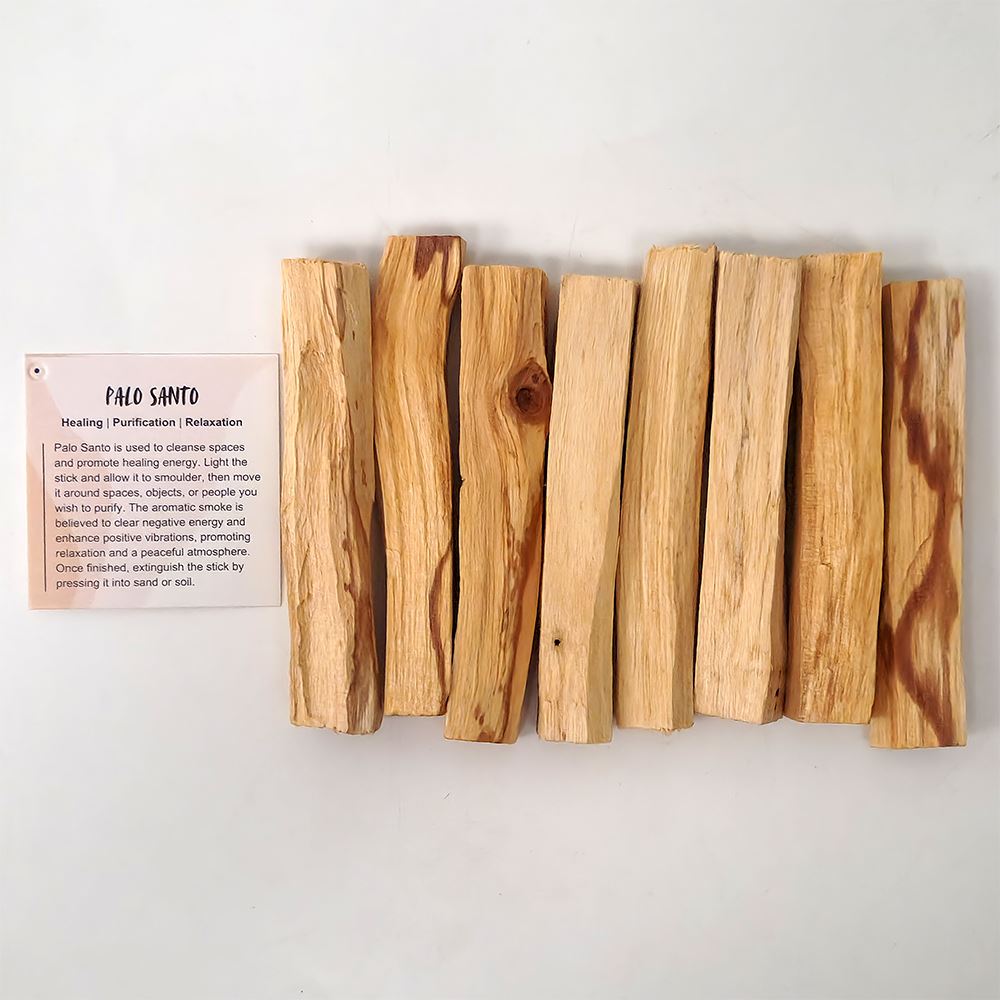 Palo Santo Stick 4", Pack of 8