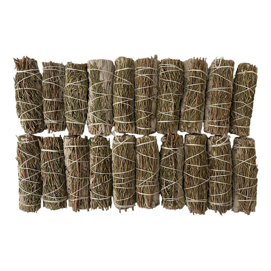 Smudge Stick, White Sage and Rosemary 4", Pack of 20