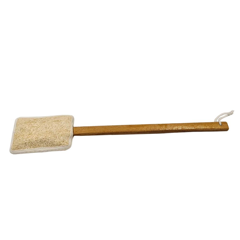Medium Loofah with Wooden Handle