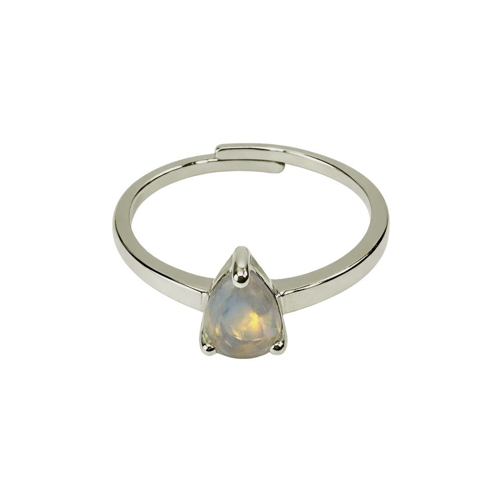 Silver-Plated Adjustable Ring (#35)