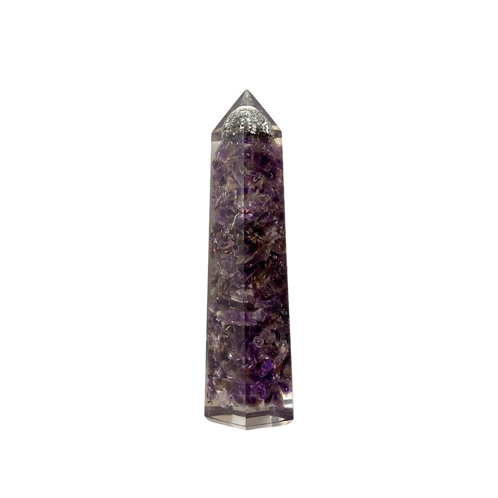 Orgonite Obelisk Tower, 8x2x2cm