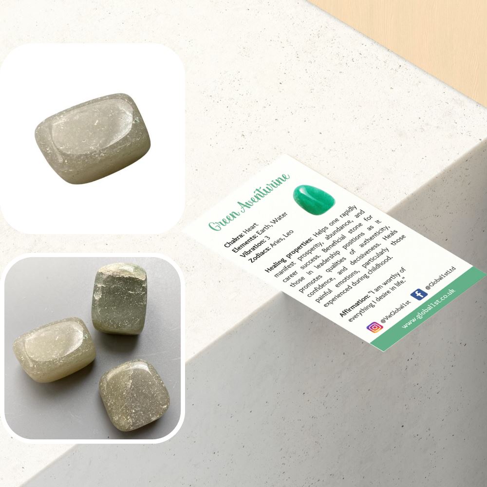 Tumbled Crystals, Pack of 12