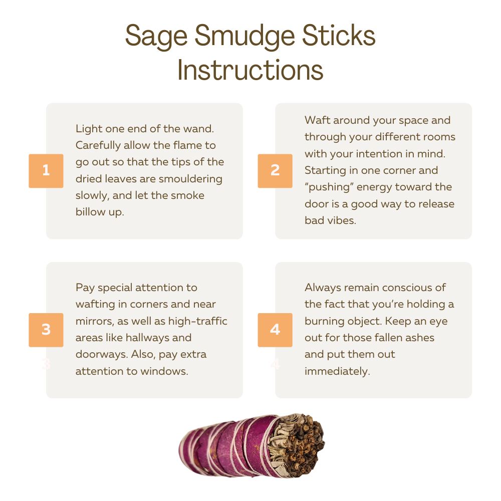 Smudge Sticks, Pack of 10
