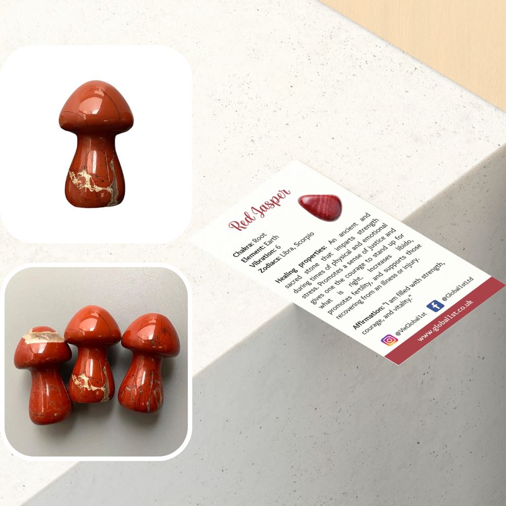 Crystal Mushroom, 3.5cm