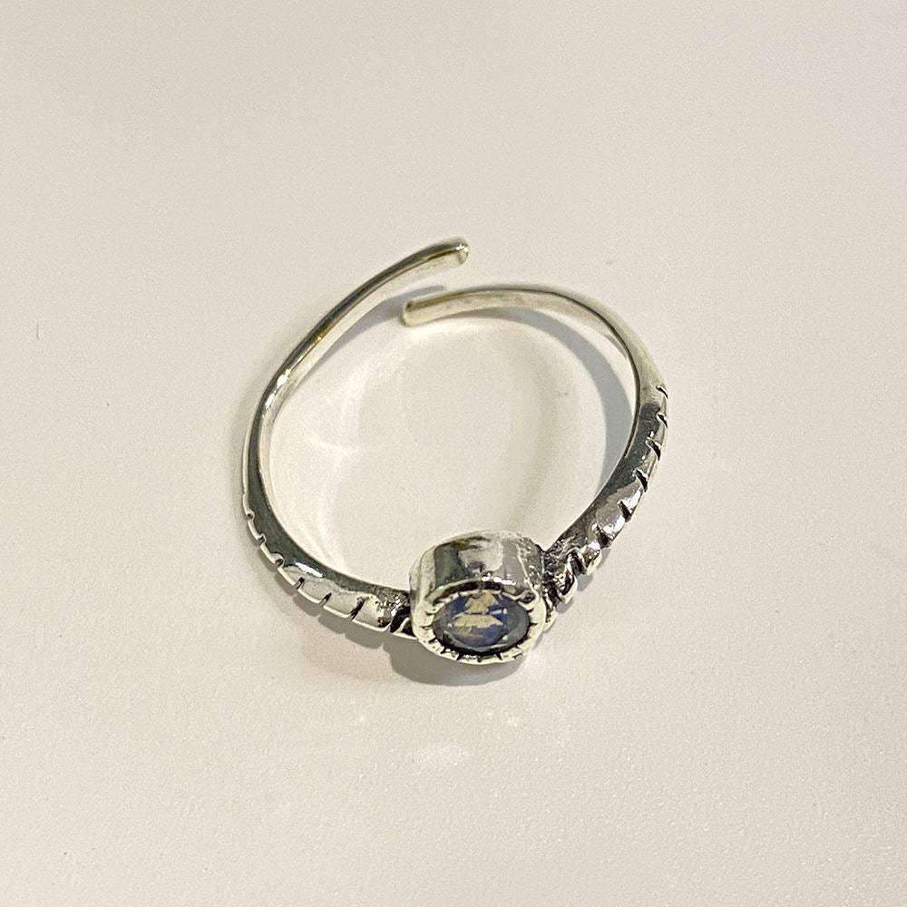 Silver-Plated Adjustable Ring (#26)