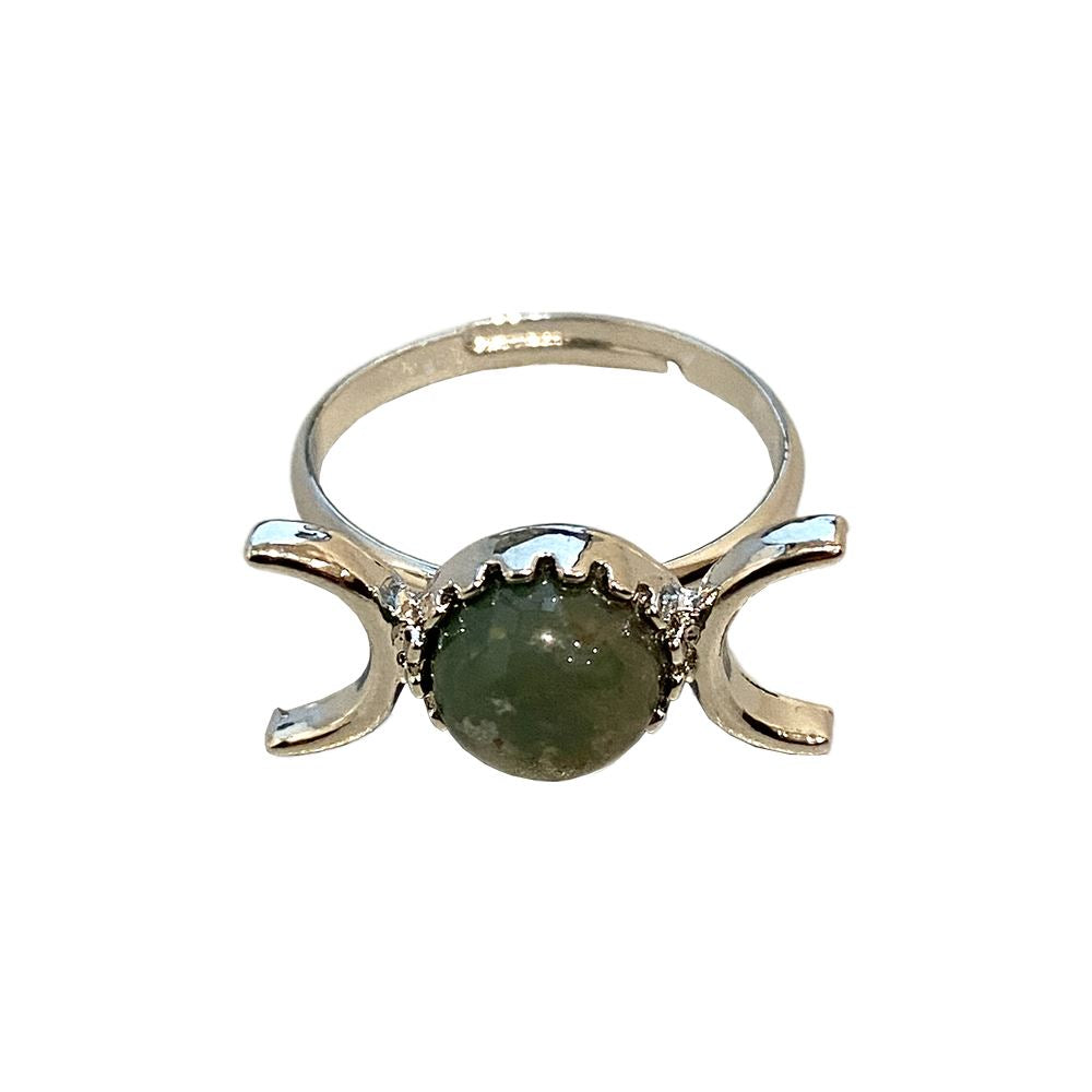 Adjustable Ring, 0.5cm Gemstone