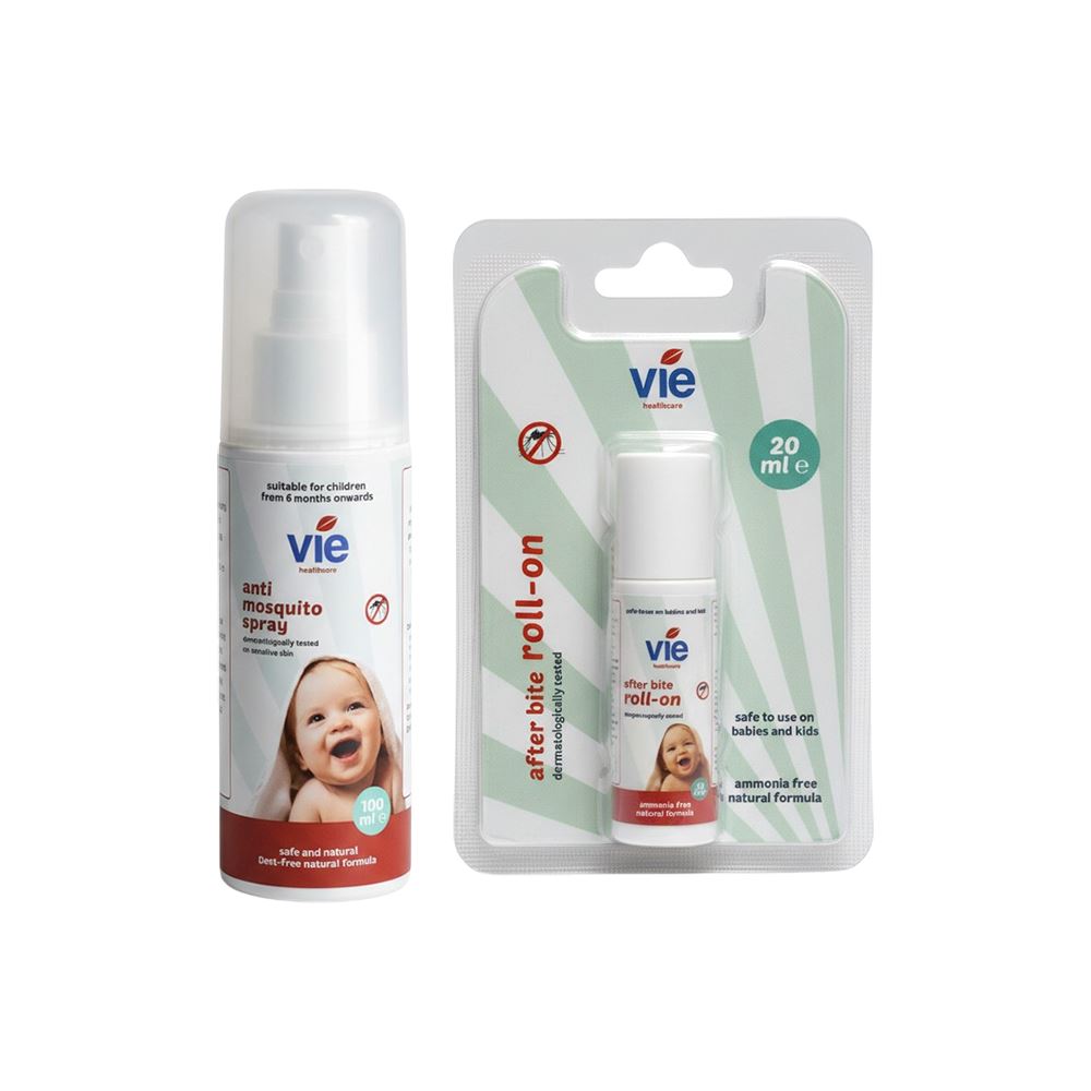 Vie Anti-Mosquito Spray & After Bite Roll-On Bundle