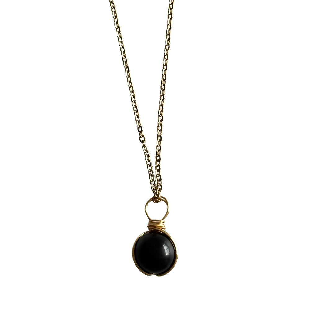 Halo Gemstone Pendant, Sphere