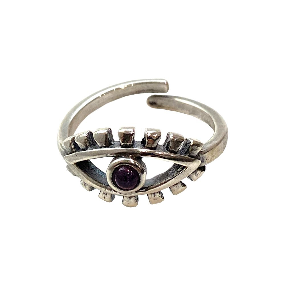 Silver-Plated Adjustable Ring (#37)