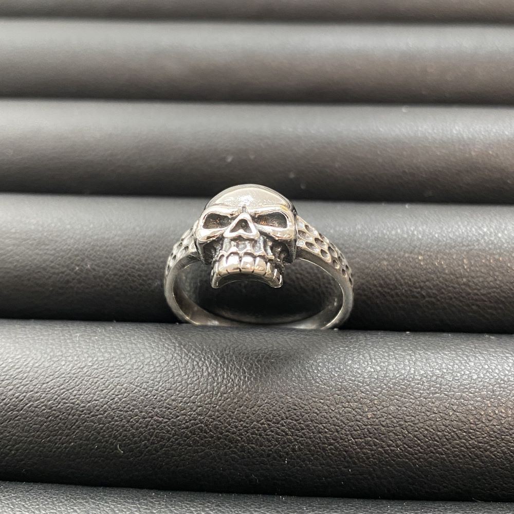 Silver-Plated Gothic Ring (#53)