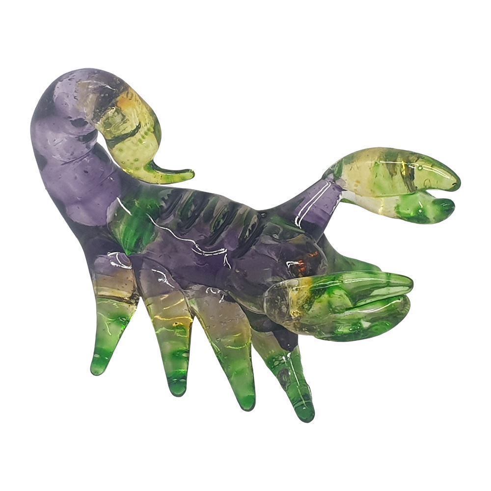 Hand-Blown Glass Sculpture