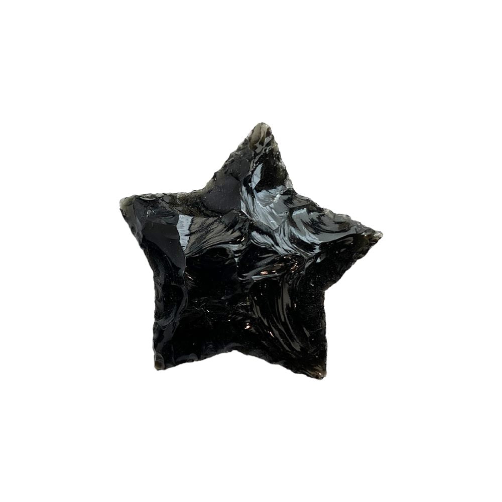 Faceted Star Crystal, 3x3cm