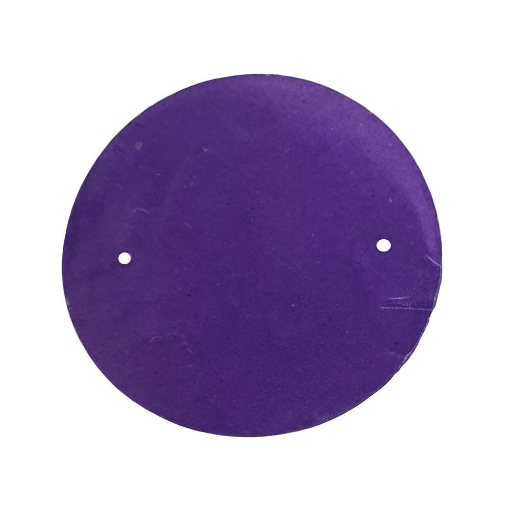 Capiz Shell Discs, 5cm Diameter with 2 holes, 45 pcs