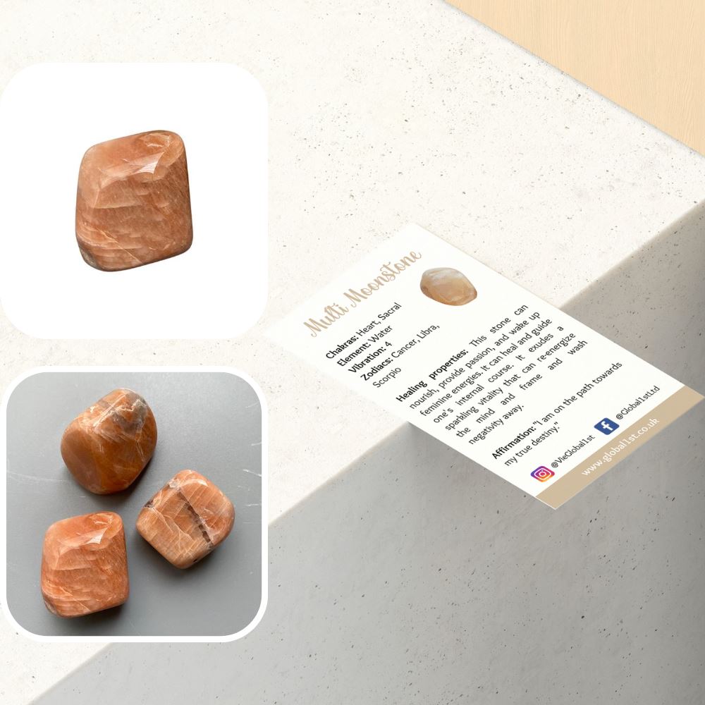 Tumbled Crystals, Pack of 12