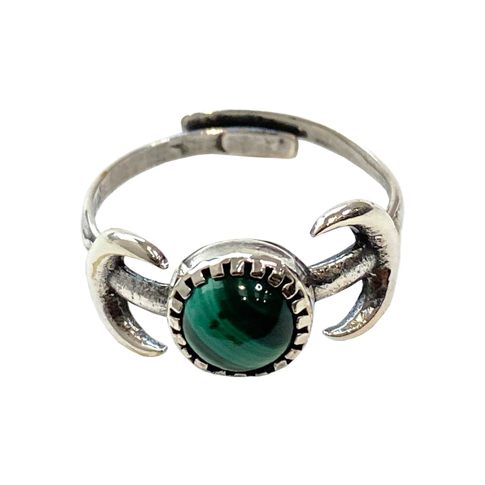 Silver-Plated Adjustable Ring (#42)