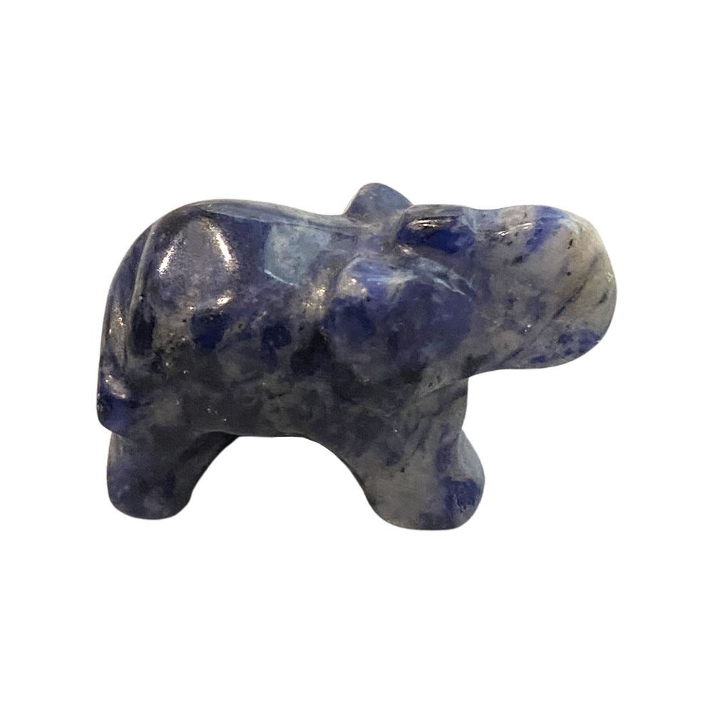 Gemstone Elephant, 2.5x1.5x1cm