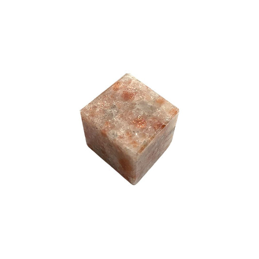 Crystal Cube, 2-2.5cm, Sunstone