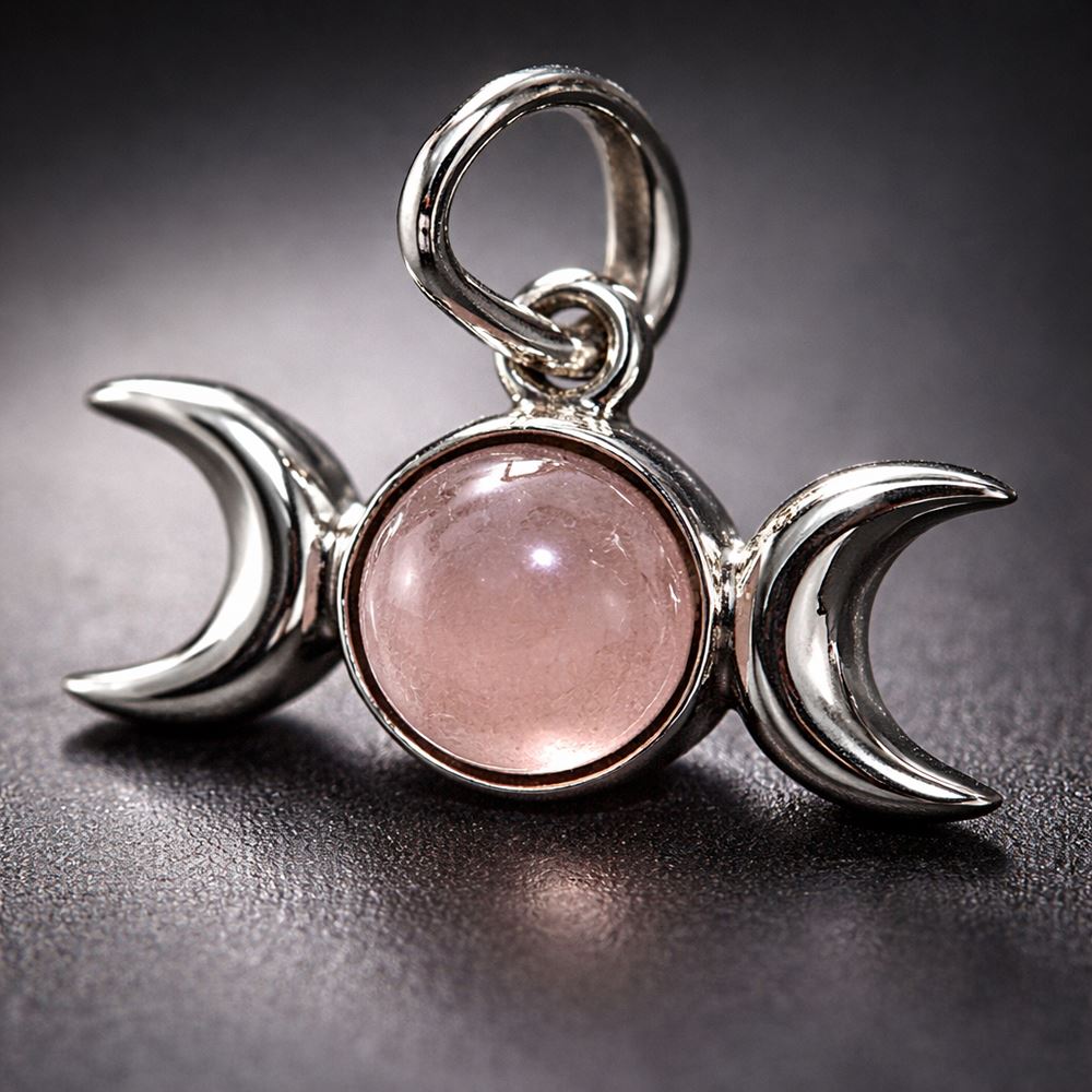 Silver-Plated Pendant (without Chain) (#05), 2.5x1cm