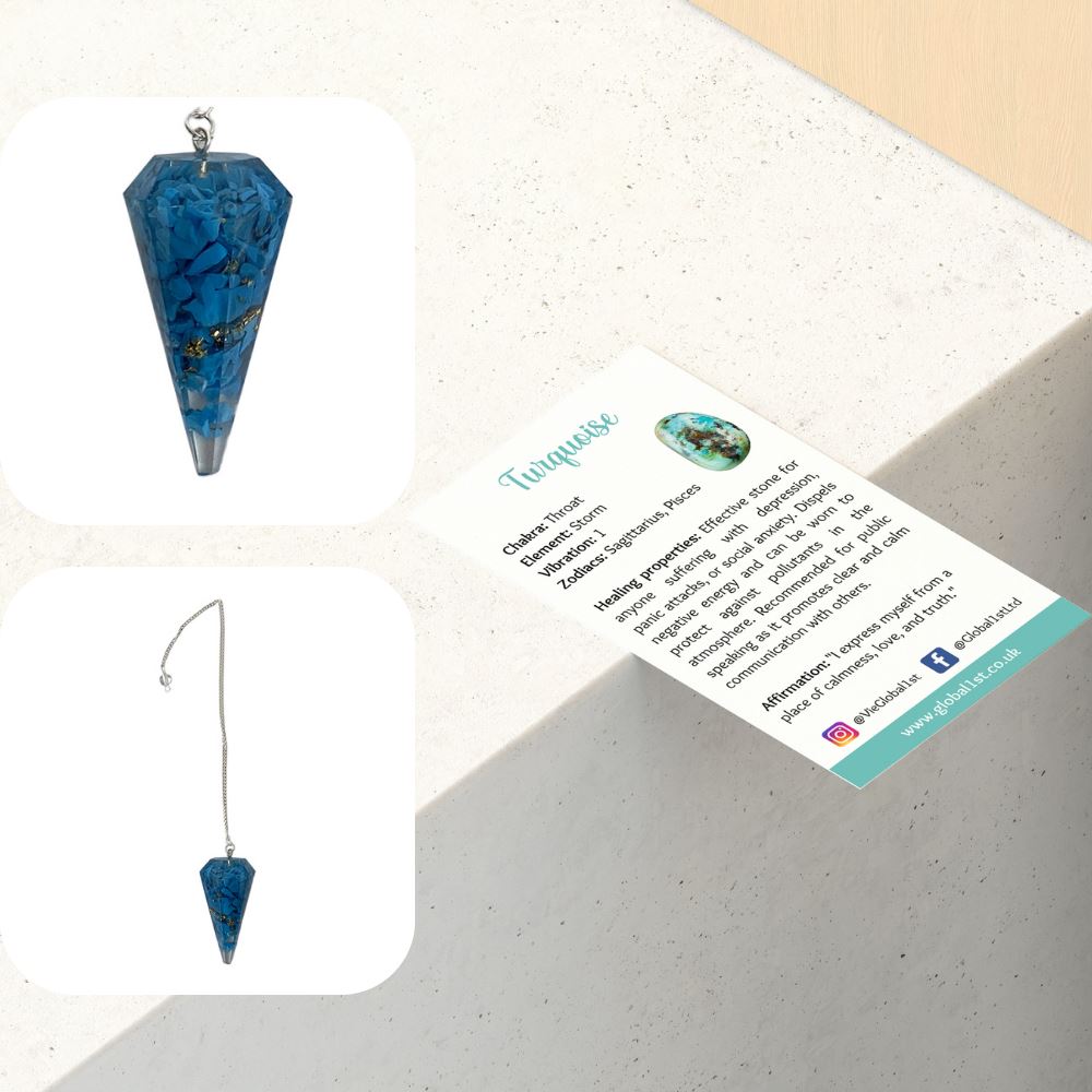 Orgonite Pendulum with Chain
