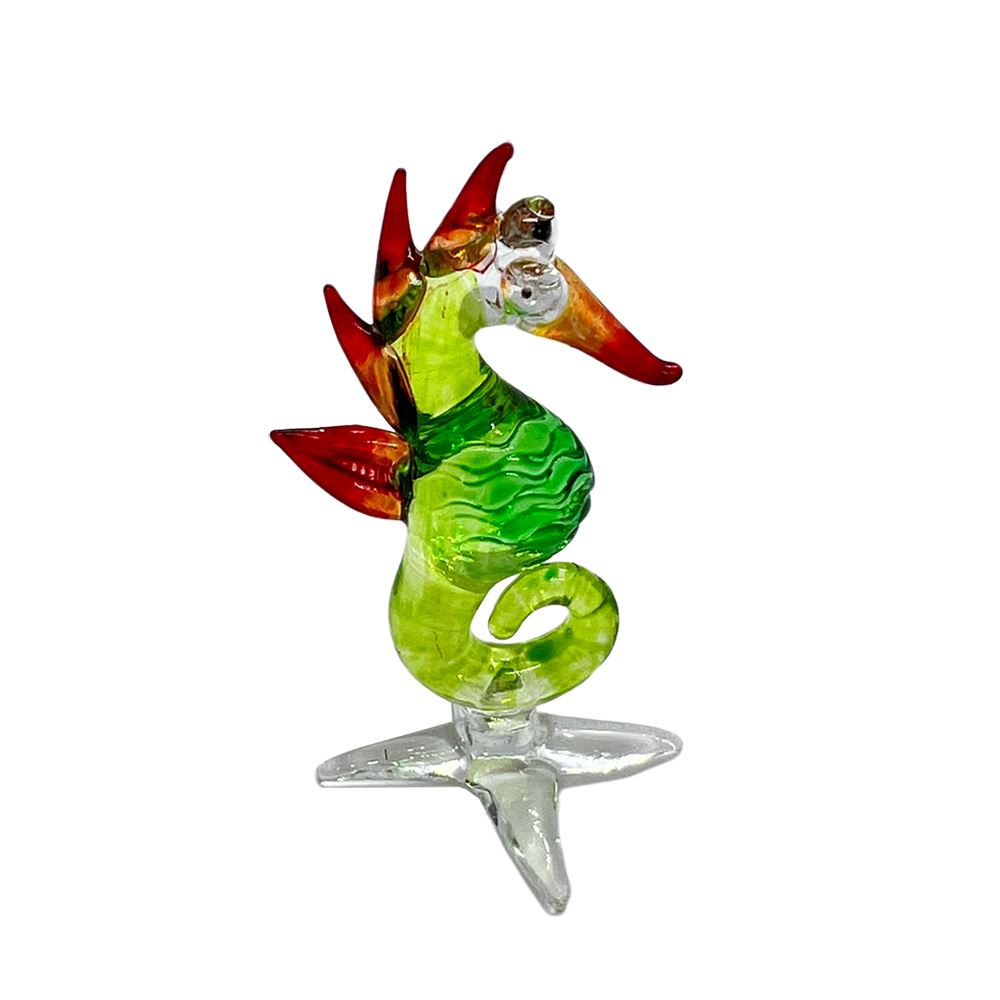 Hand-Blown Glass Sculpture