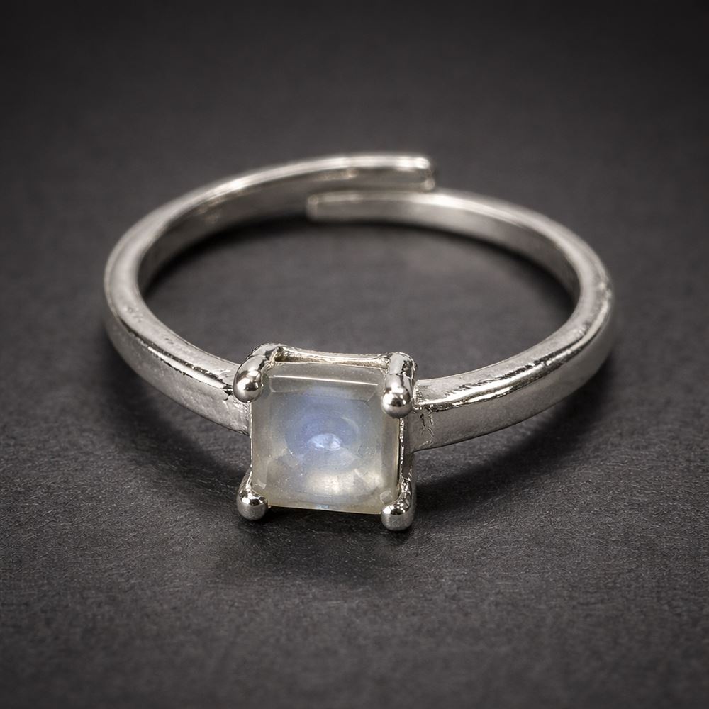 Silver-Plated Adjustable Ring (#33)