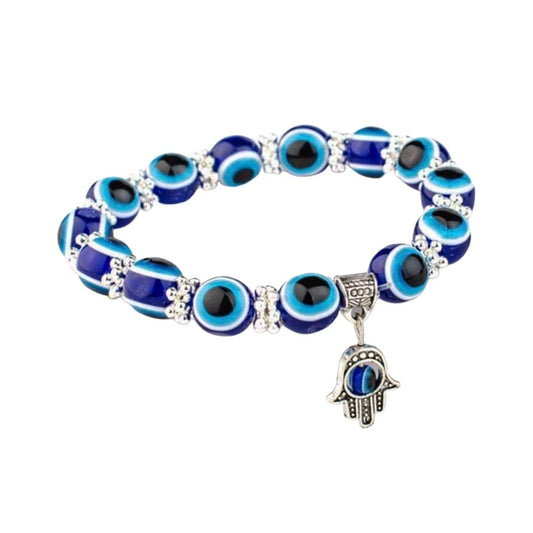Evil Eye & Hamsa Bracelet, Beaded