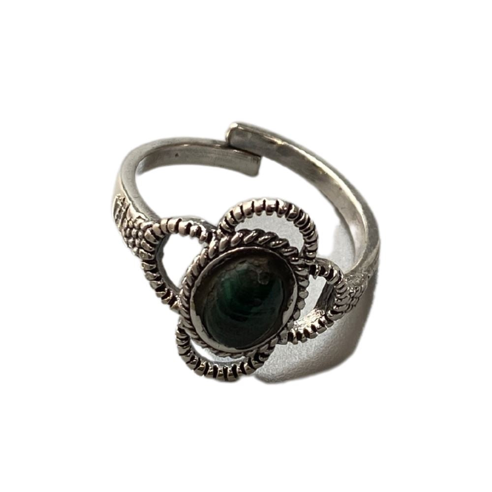 Boho Blossom Crystal Ring 15