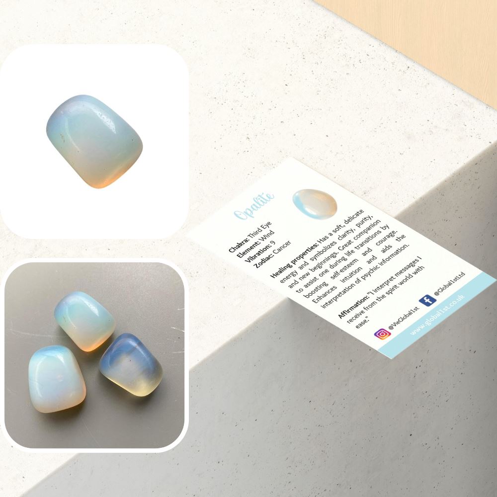 Tumbled Crystals, Pack of 12