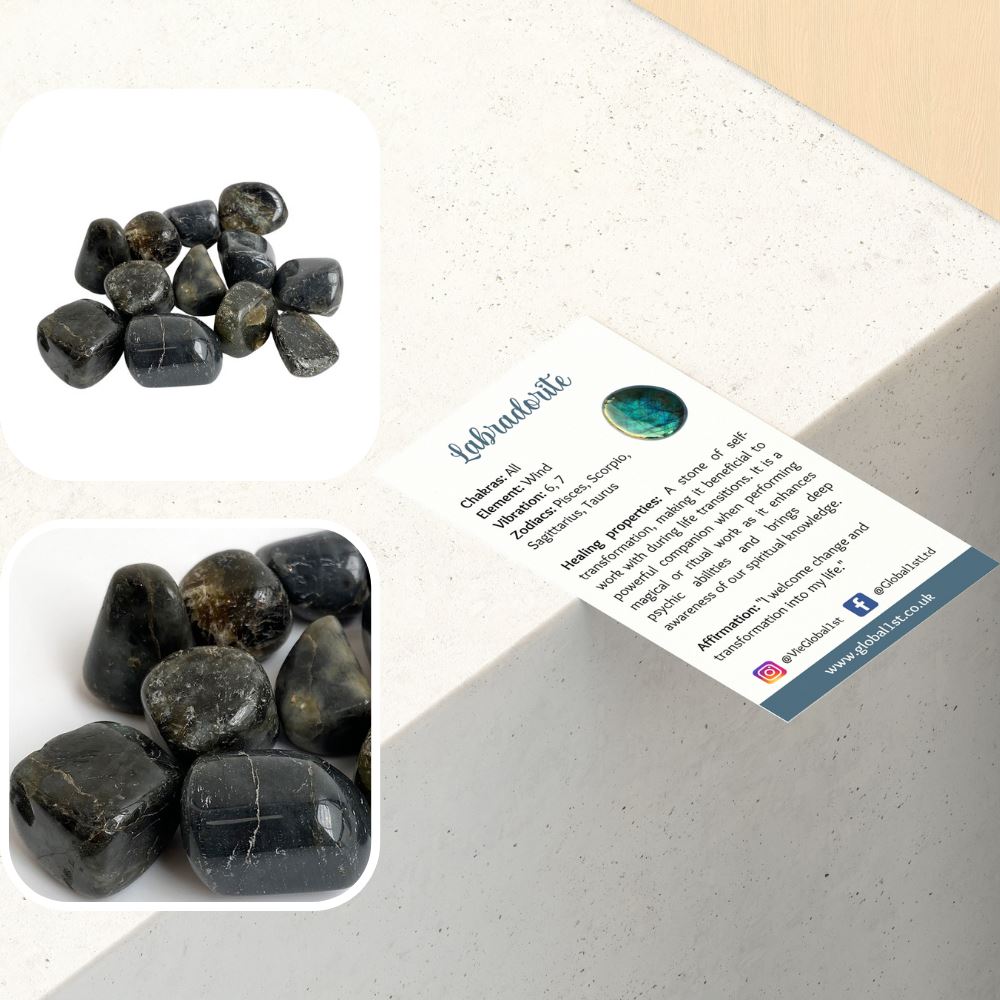 Tumbled Crystals, 250g Pack