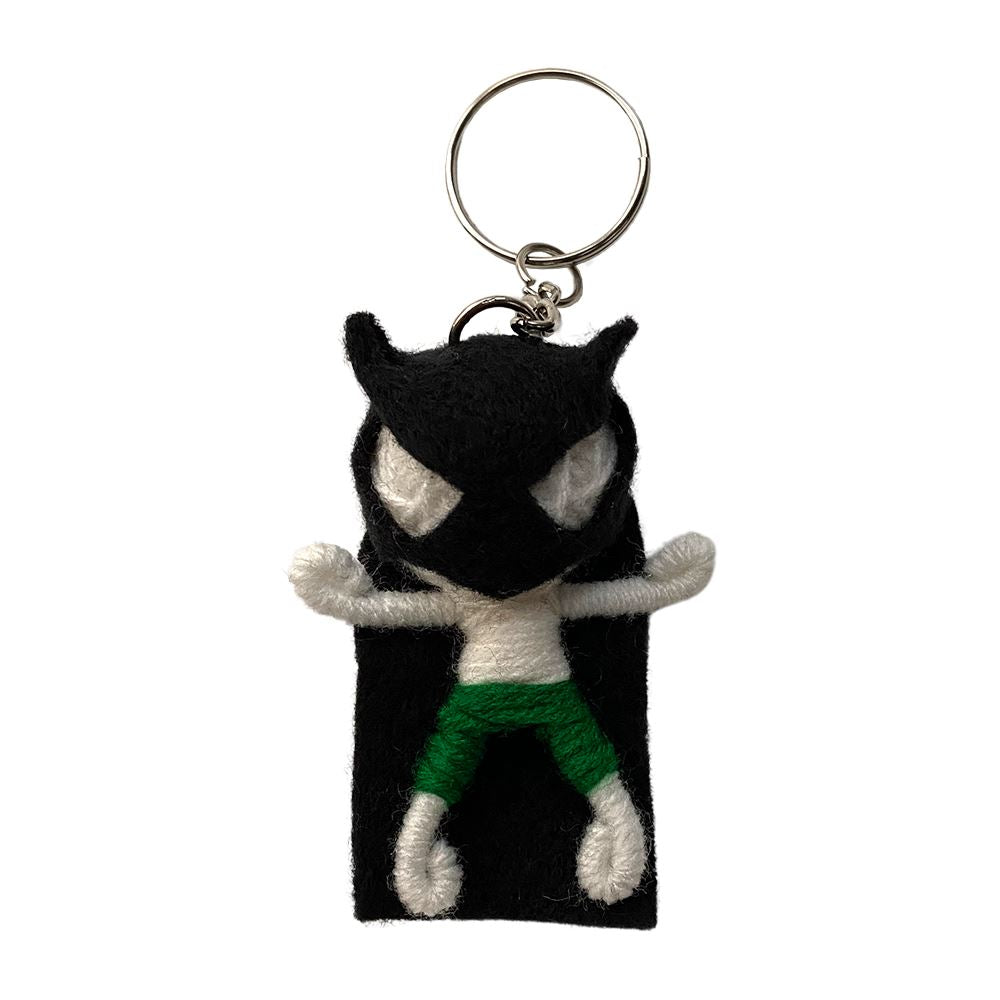 Voodoo String Doll Keychain, 7cm