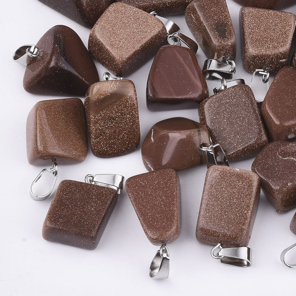 Tumbled Pendant, 3.5x2cm