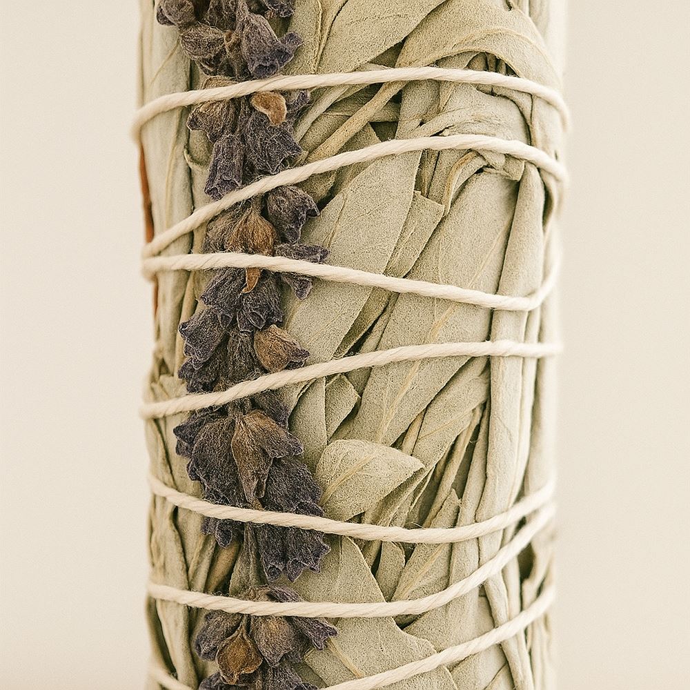 Smudge Stick, White Sage and Lavender 4", Pack of 20