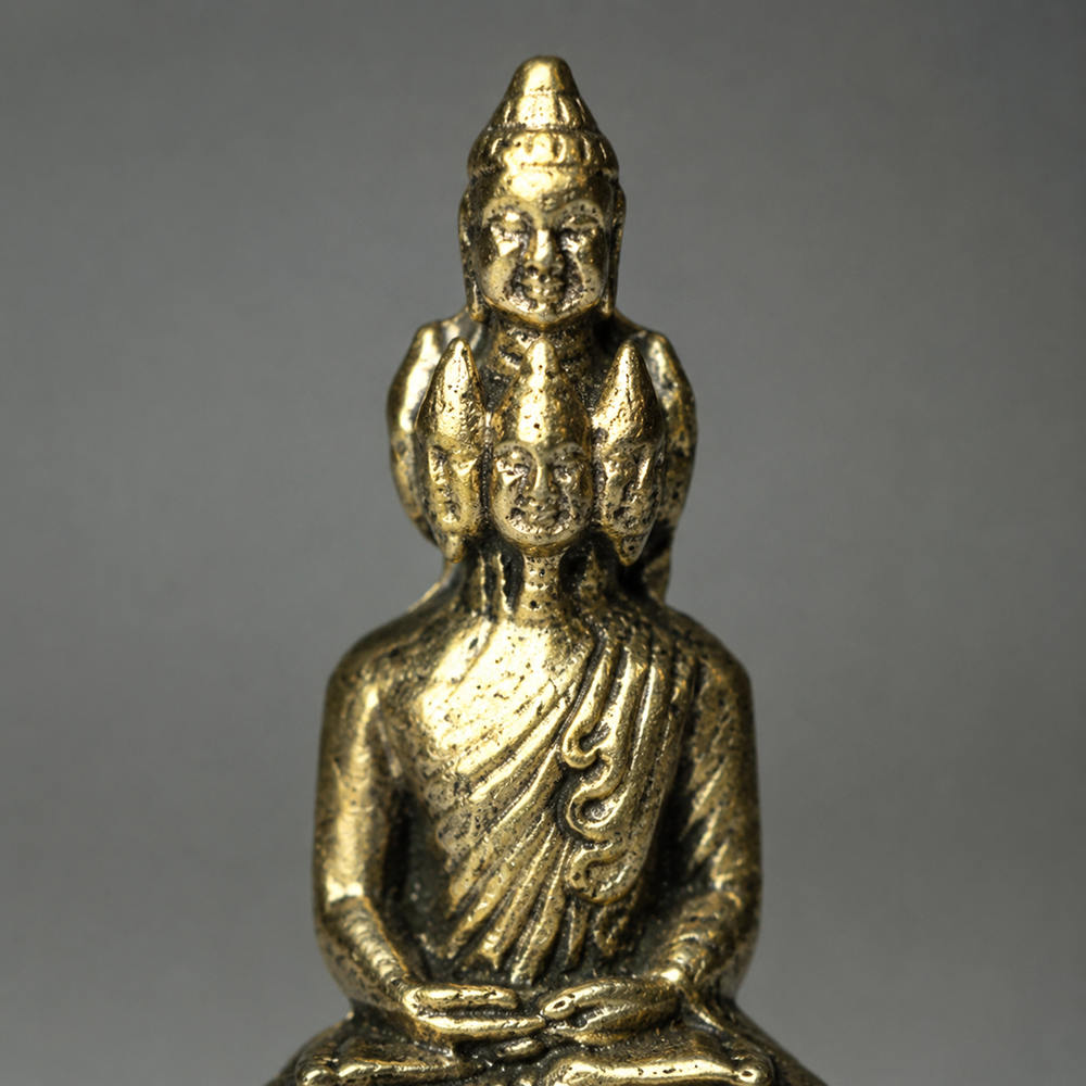 Miniature Brass Figurine, Design #119