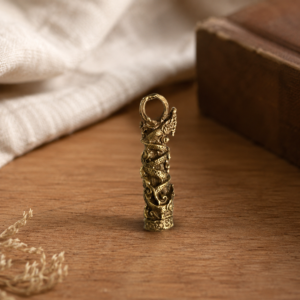 Miniature Brass Figurine, Design #121