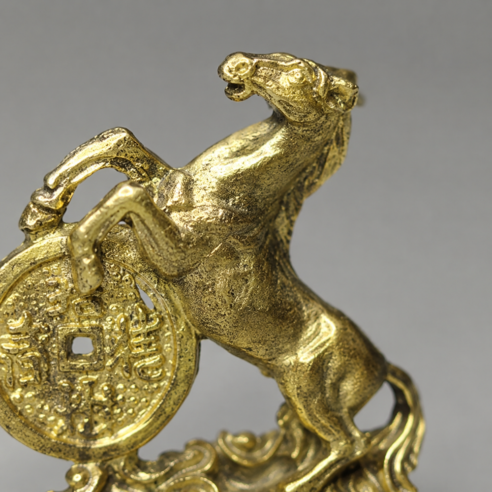 Miniature Brass Figurine, Design #132