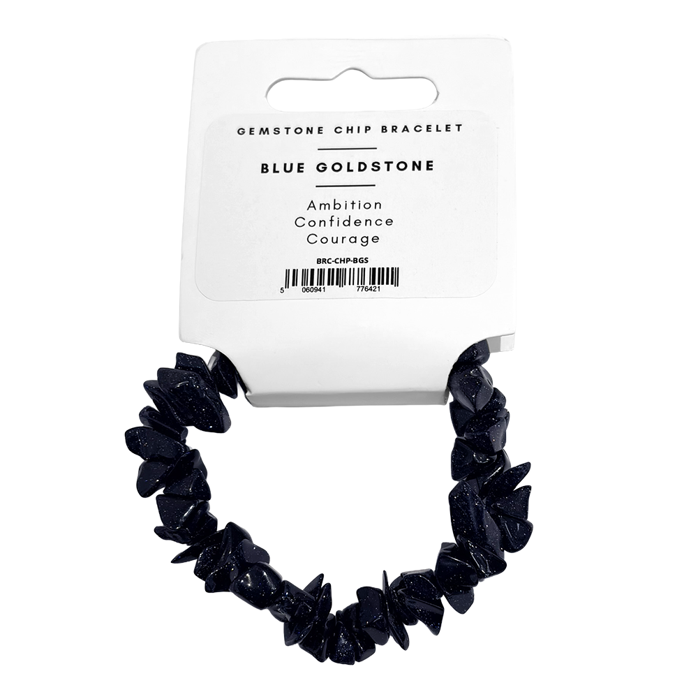 Gemstone Chip Stretch Bracelet