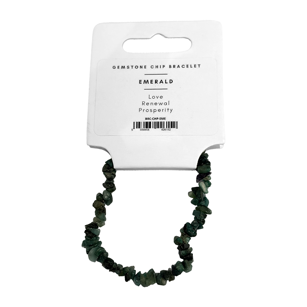 Gemstone Chip Stretch Bracelet