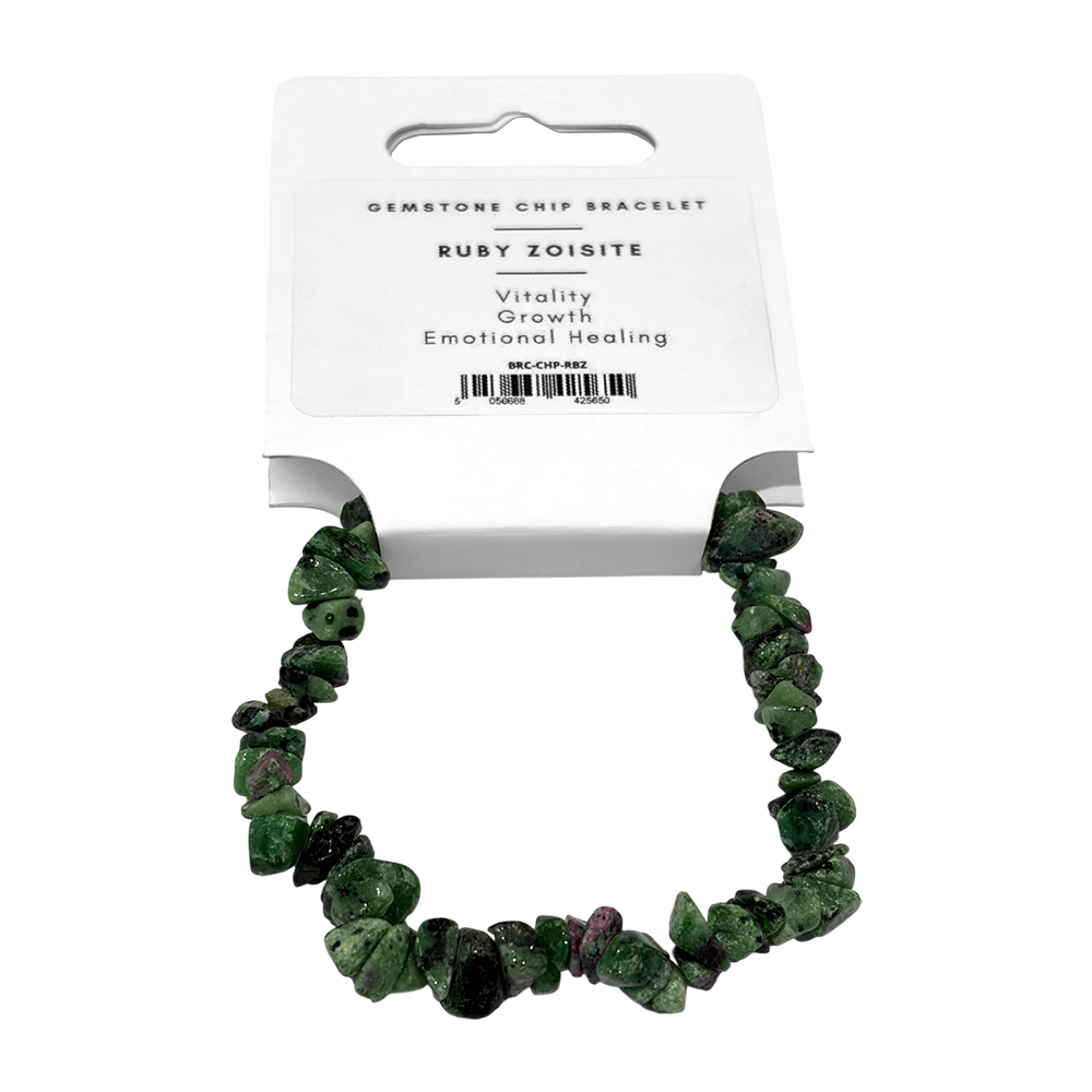 Gemstone Chip Stretch Bracelet